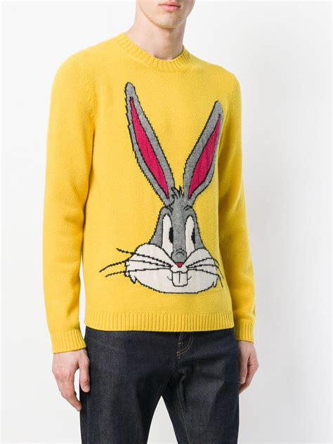 gucci bugs bunny sweater|bugs bunny gucci hoodie.